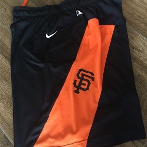 NIKE MLB DRI FIT WORKOUT SHORTS